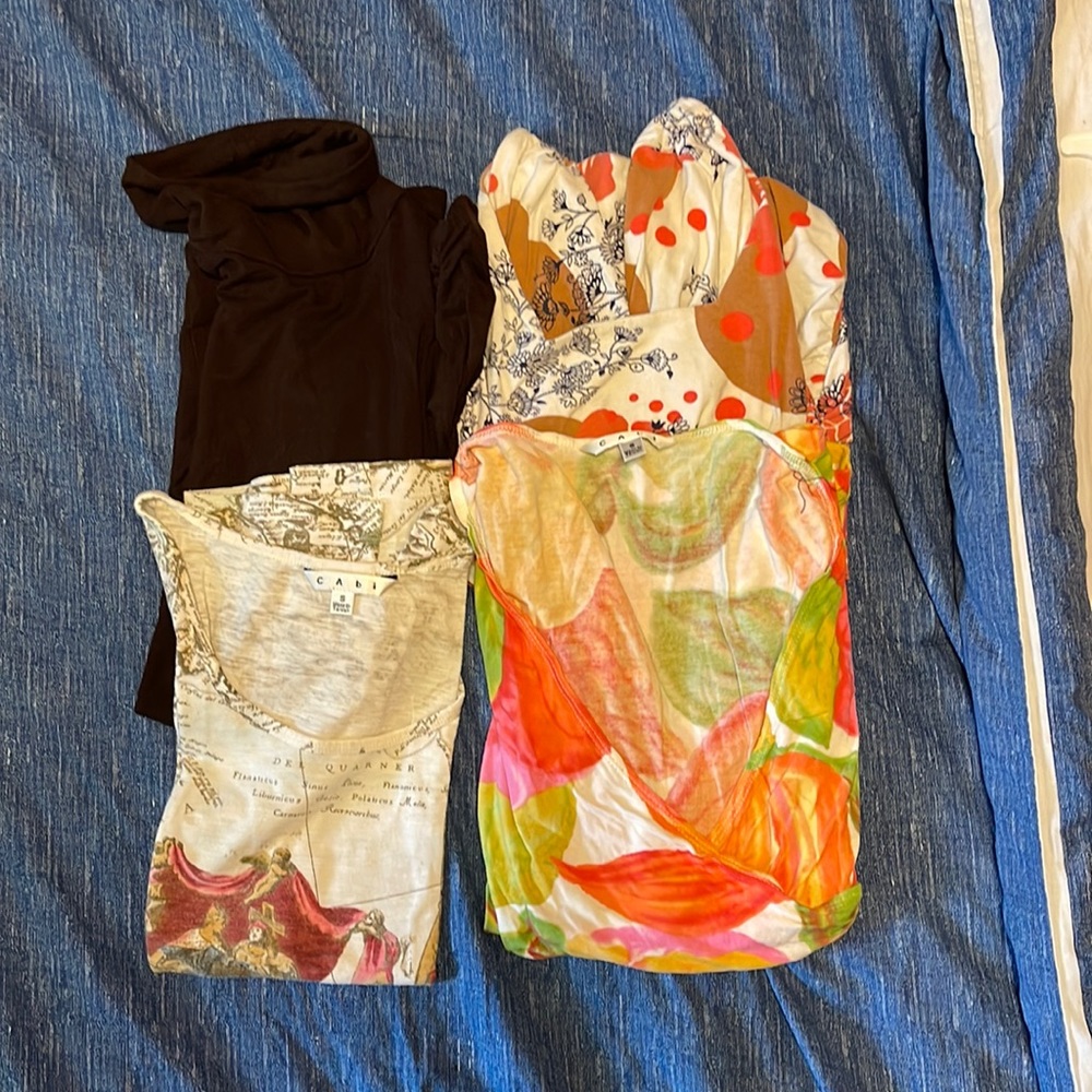 6 tops (4 CaBi) size S